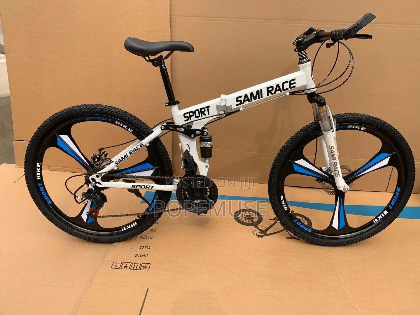 Foldable Mountain Bike 21 Gears