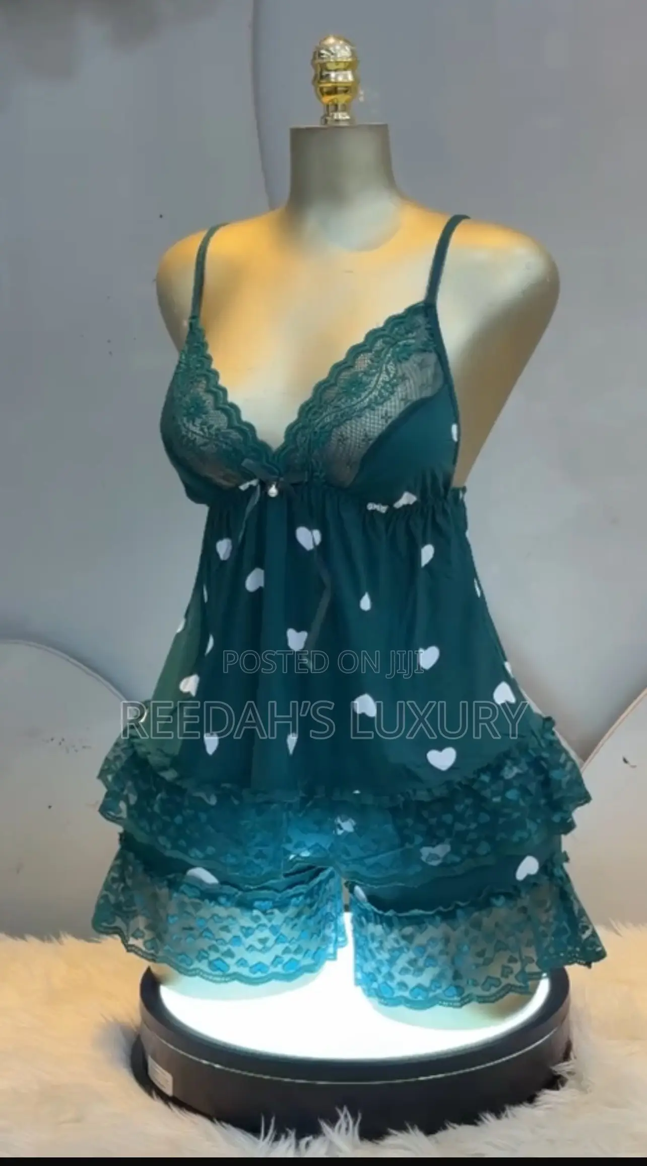 Heartfelt Lace Lounge Set