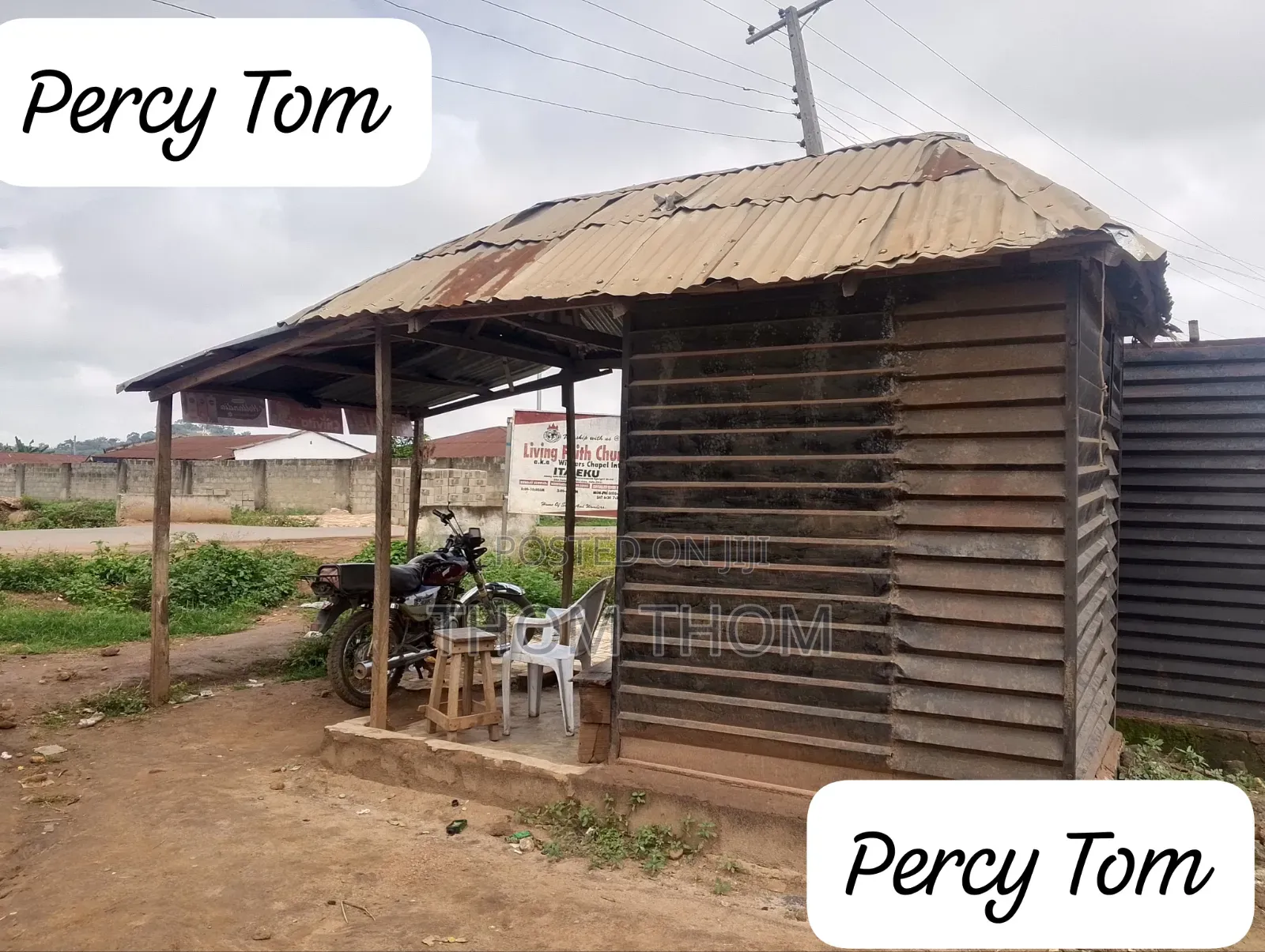 6ft × 6ft Container With Roofing Included