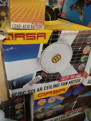 Qasa 56inches AC/Dc Solar Ceiling Fan