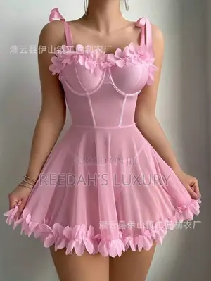 Sweetheart Bloom Lingerie Gown