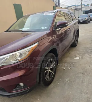 Toyota Highlander XLE V6 4x2 (3.5L 6cyl 6A) 2016 Burgundy