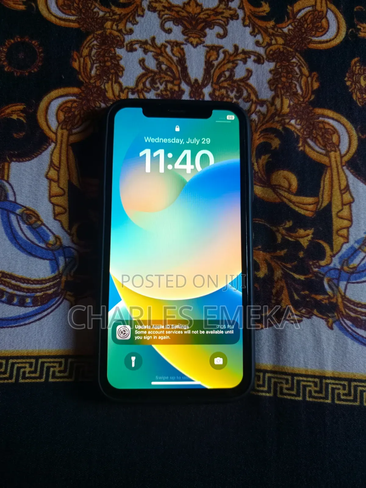 Apple iPhone X 64 GB Black