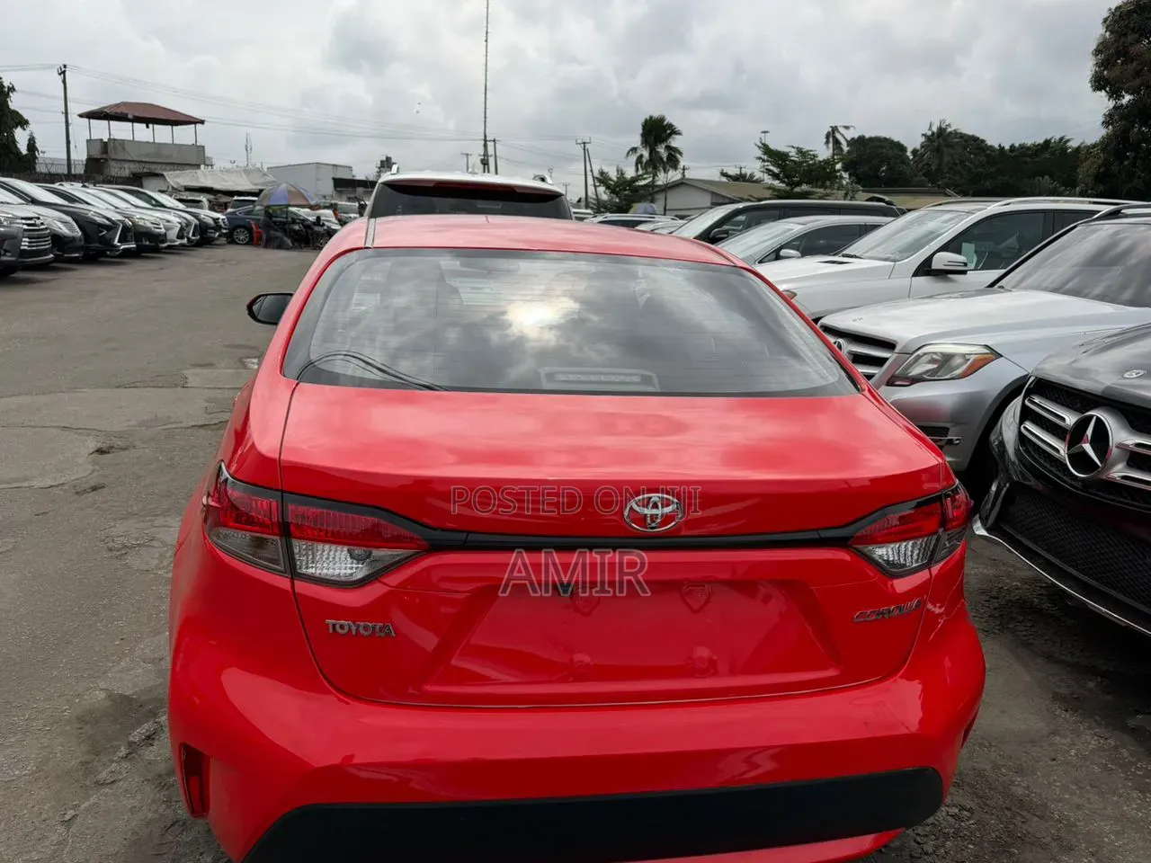 Toyota Corolla LE 2022 Red