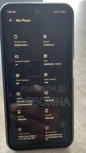 Tecno Pop 9 128 GB Gray