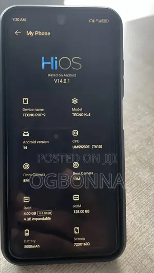 Tecno Pop 9 128 GB Gray