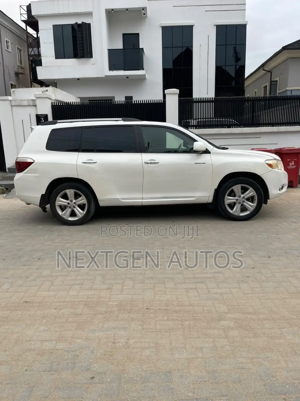 Toyota Highlander 2009 White