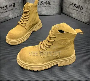 Men High Top Quality Martin Boot