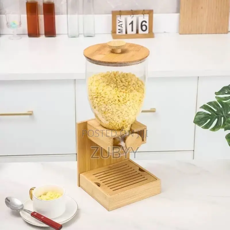3.5L Bamboo Cereal Dispenser