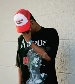 Unisex Black Oversized Graphic Streetwear T-Shirt