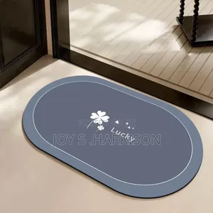 Anti Slip Absorbent Foot Mat for Bathroom, Kitchen Toilet Door Mat.