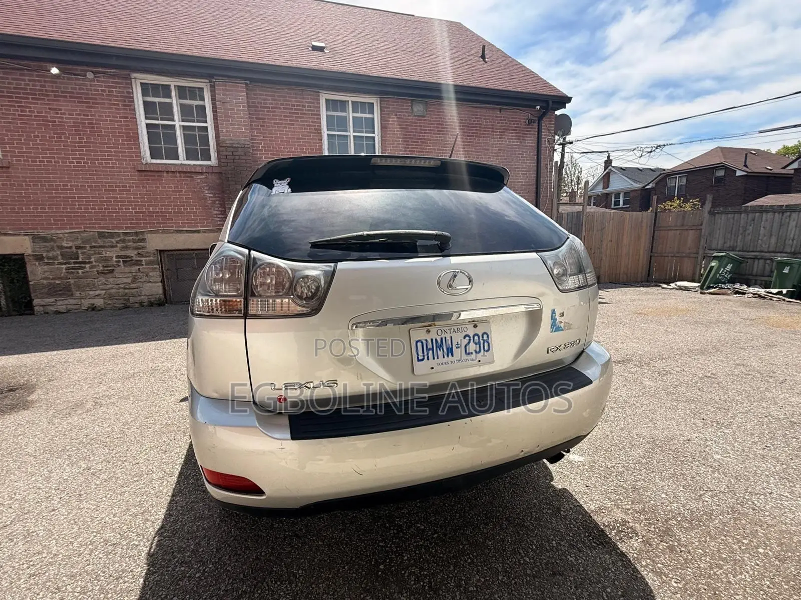 Lexus RX 330 2004 Gold
