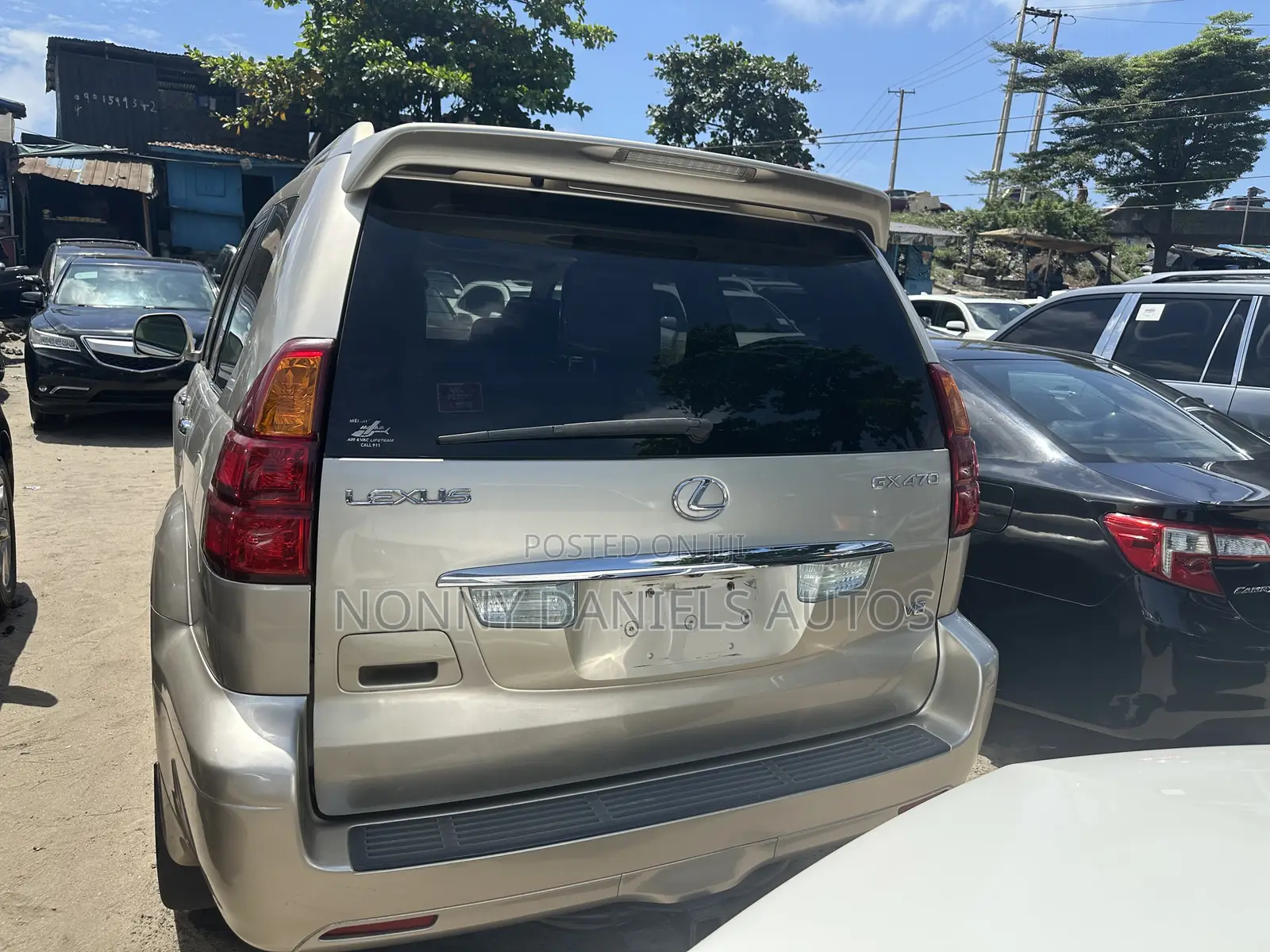 Lexus GX 470 2007 Gold