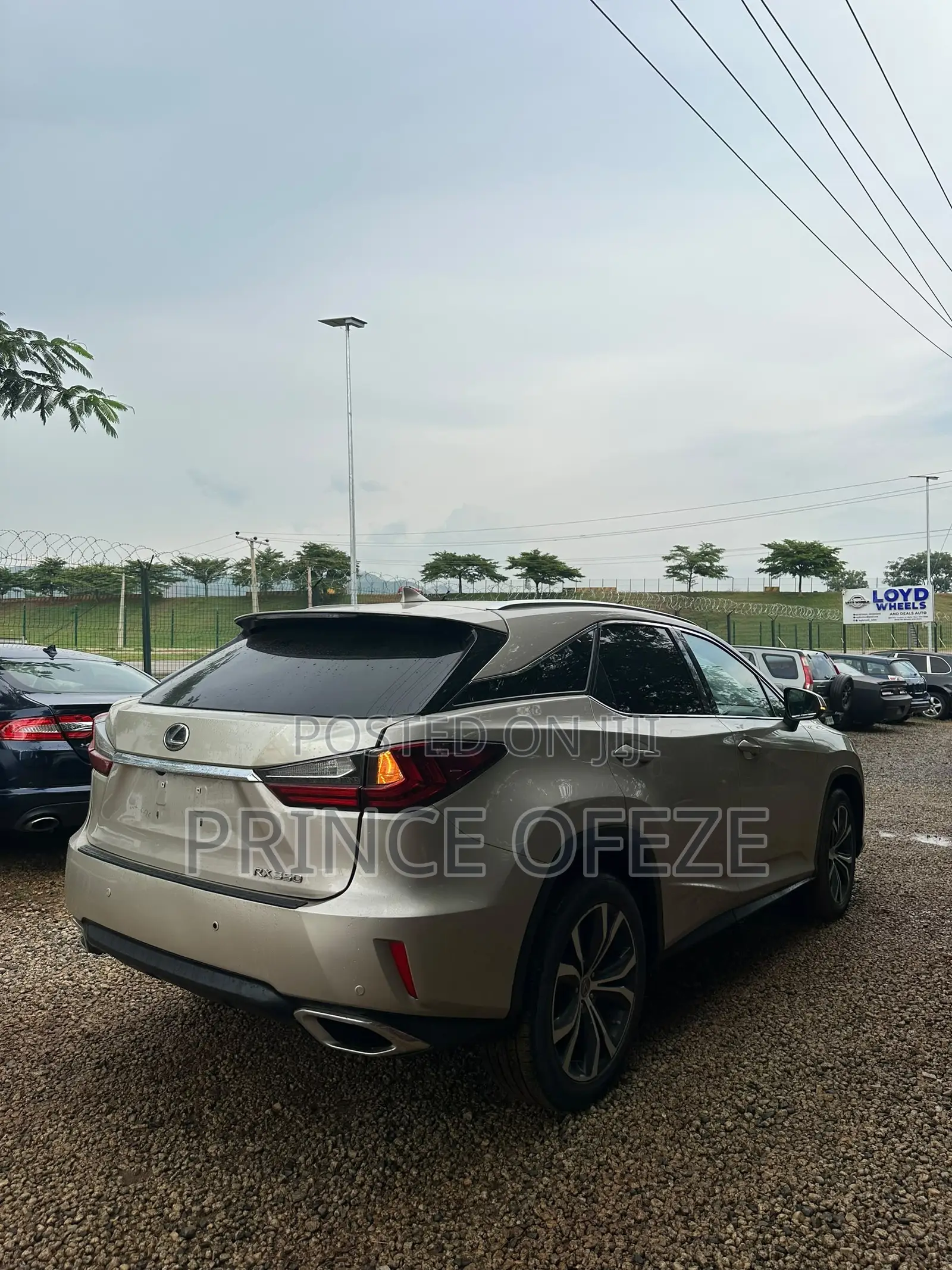 Lexus RX 2017 Gold