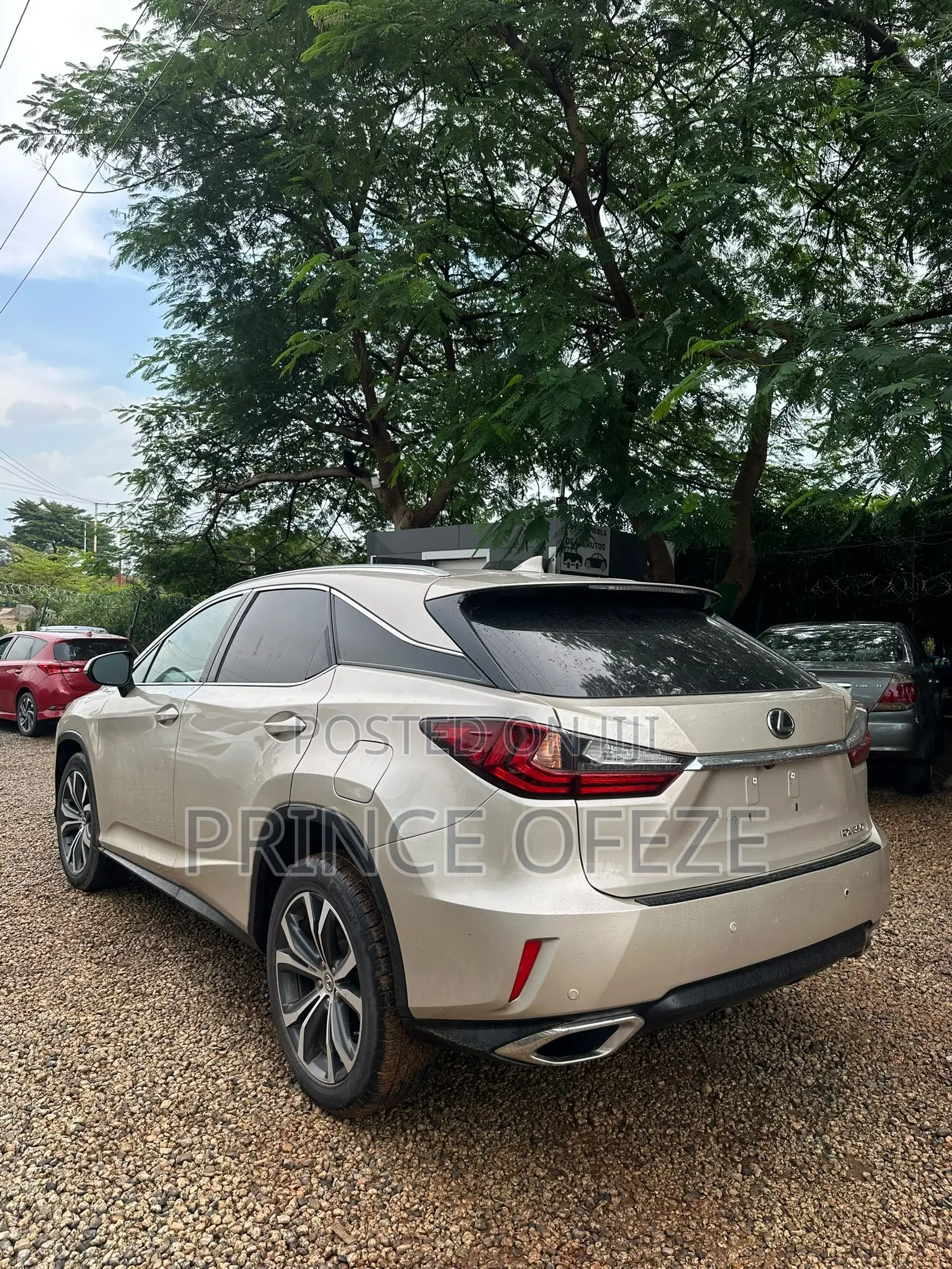Lexus RX 2017 Gold
