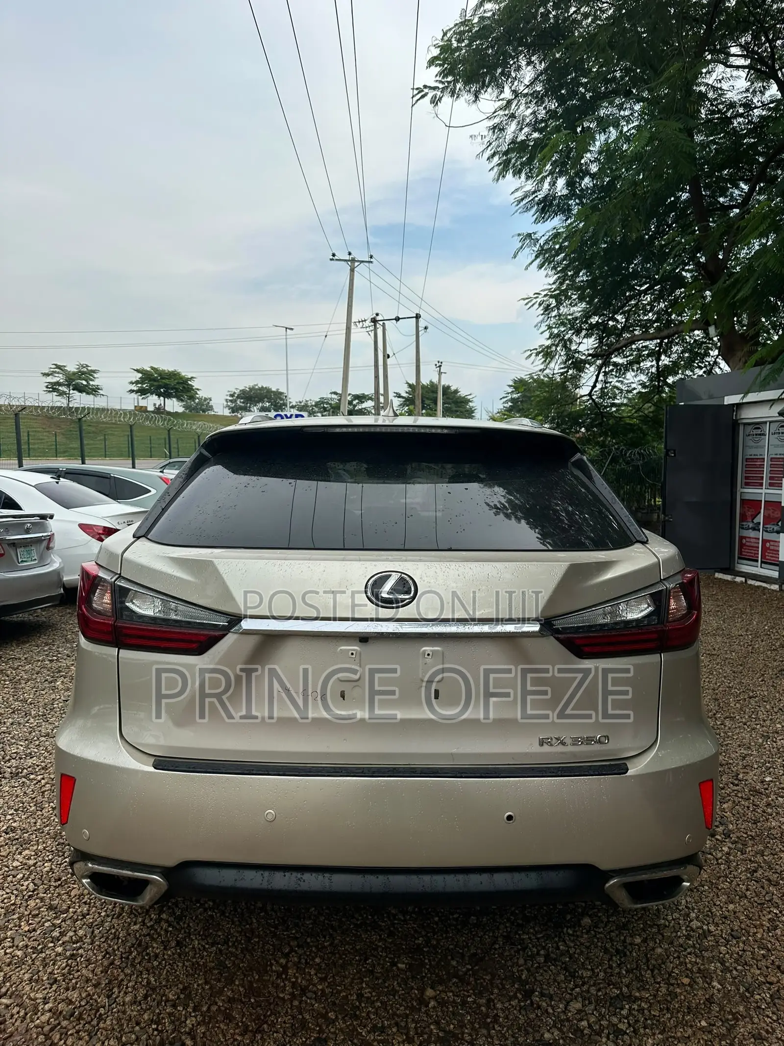 Lexus RX 2017 Gold