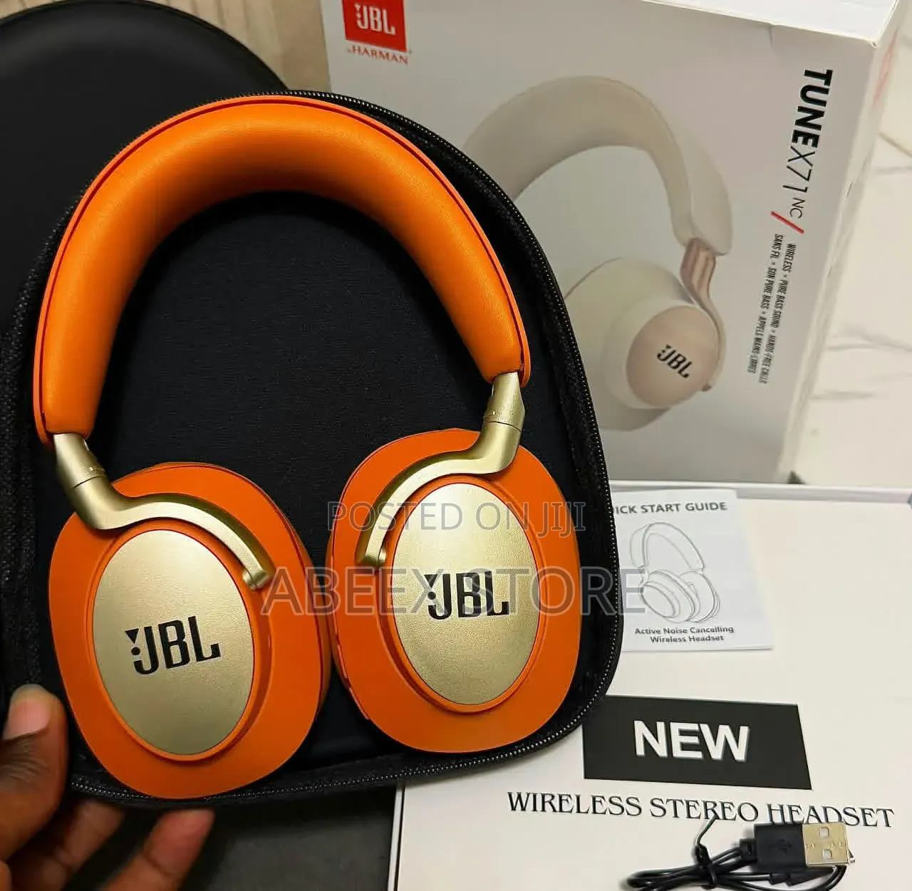 JBL Wireless Headphone Active Noise Cancellation