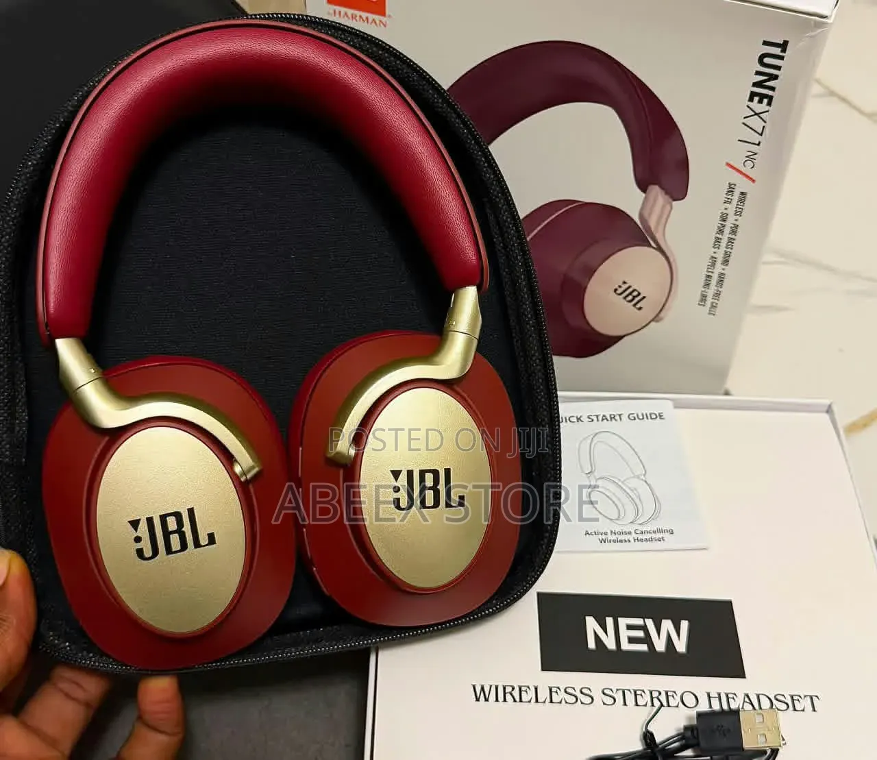 JBL Wireless Headphone Active Noise Cancellation