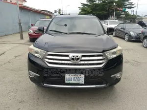 Toyota Highlander Limited 2012 Black