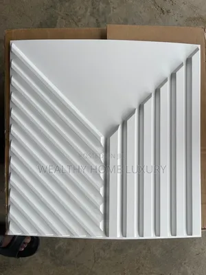 High Quality Premium 3D PVC Wall Panels - Diamond Geometric Design