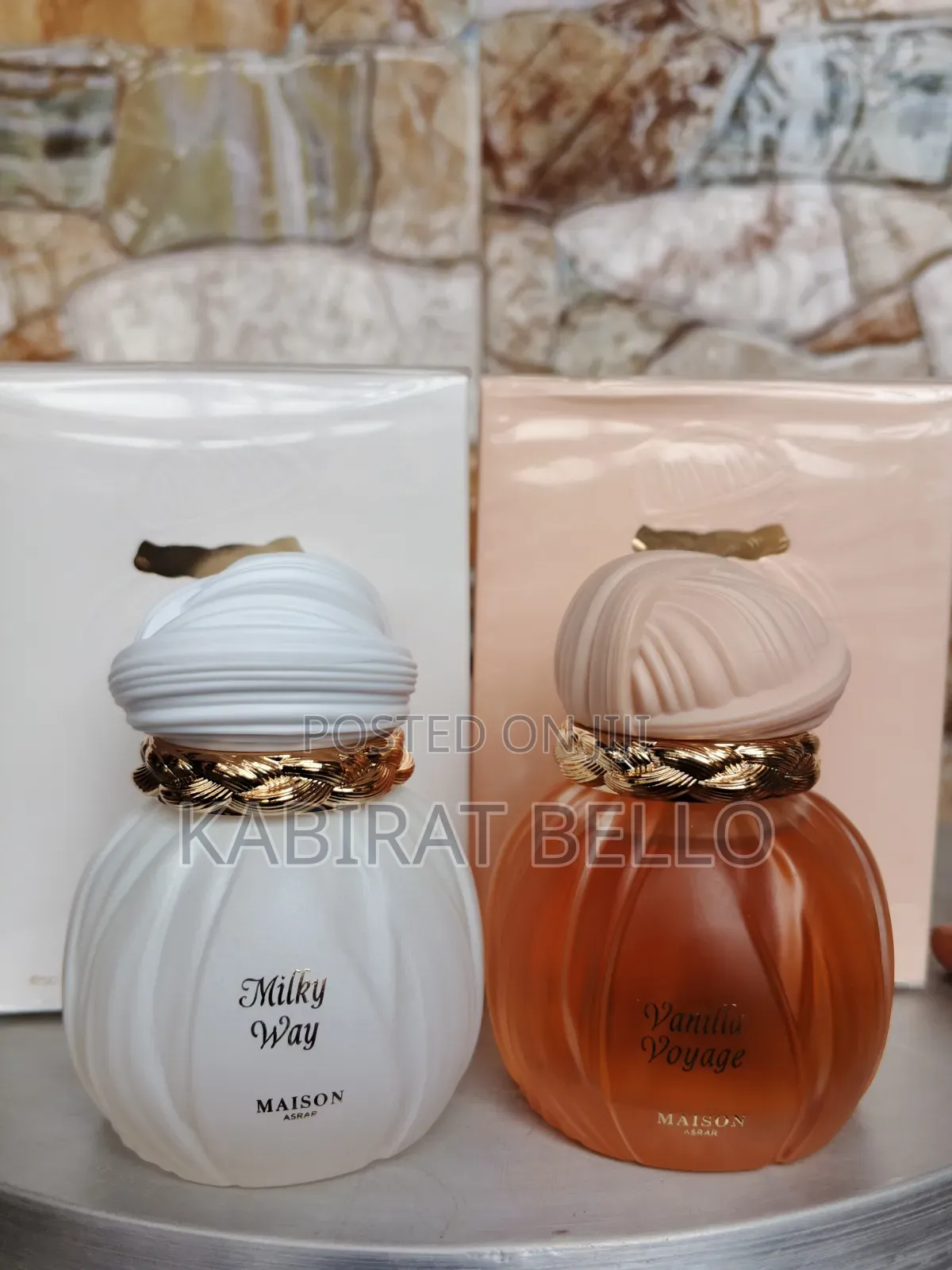 50ml Vanilla Voyage and Milky Ways Perfume