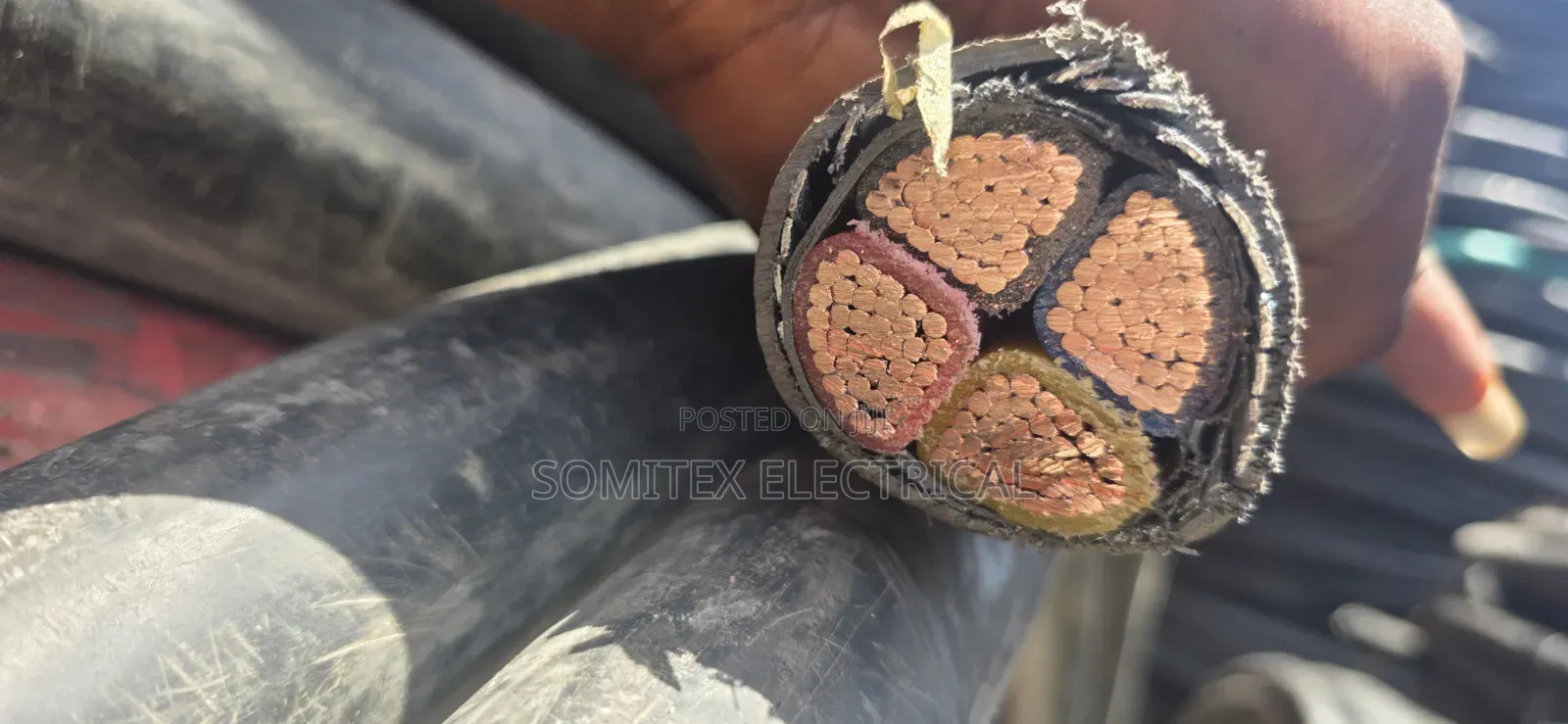 185mmx4core Amoured Cable Nigerchin