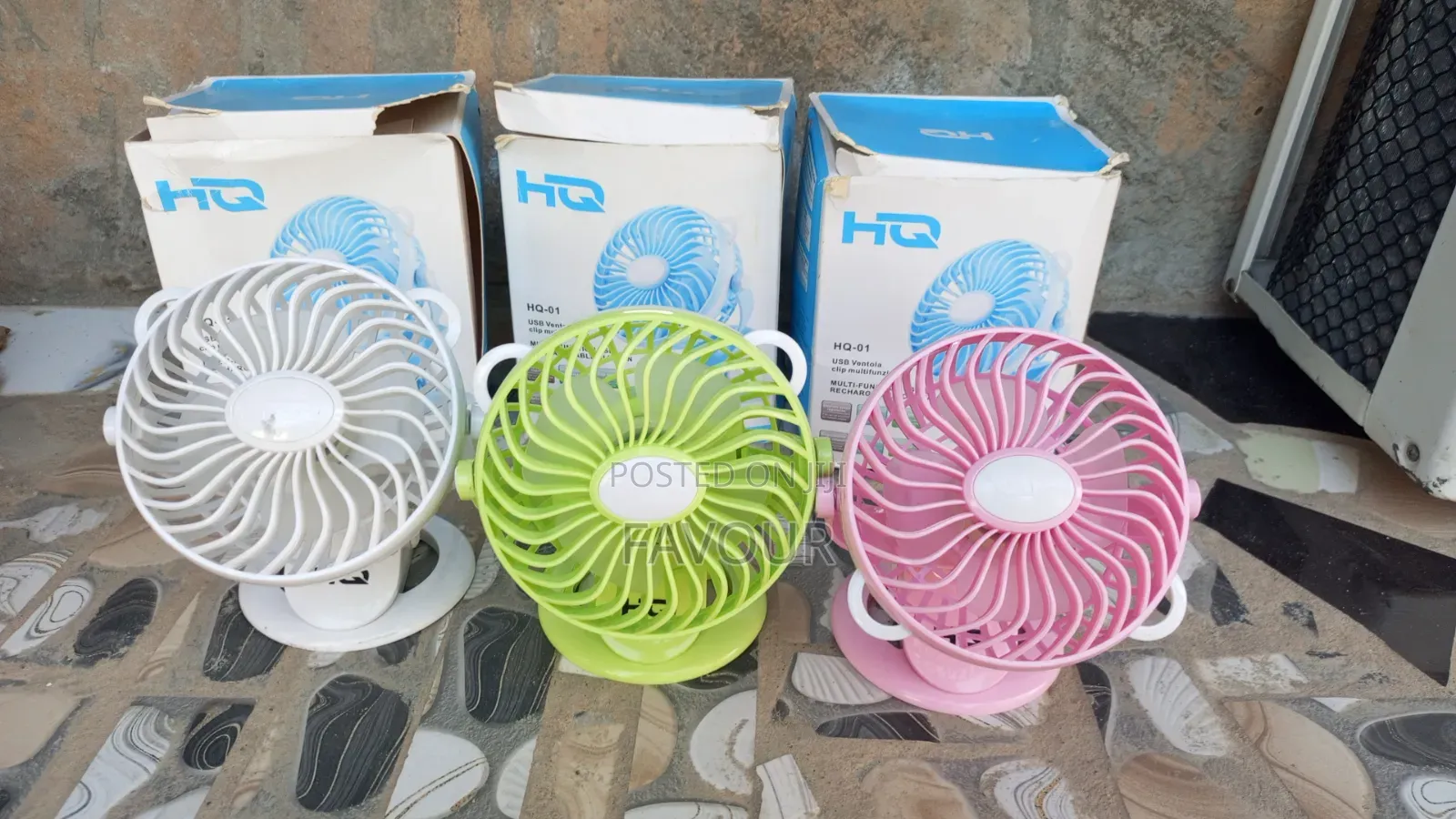 Rechargeable Mini Clip Fan