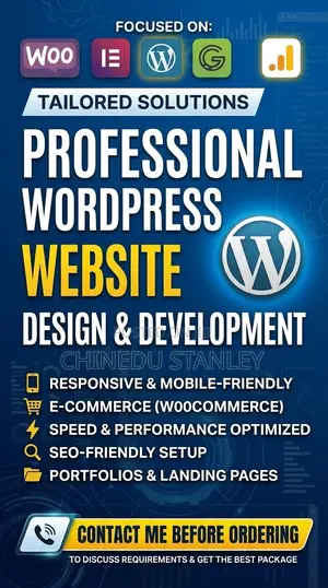 Professional Responsive Wordpress Website