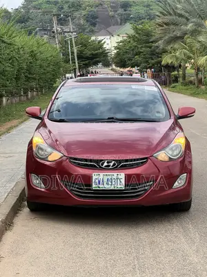 Hyundai Elantra Limited Sedan FWD (1.8L 4cyl 6A) 2013 Red
