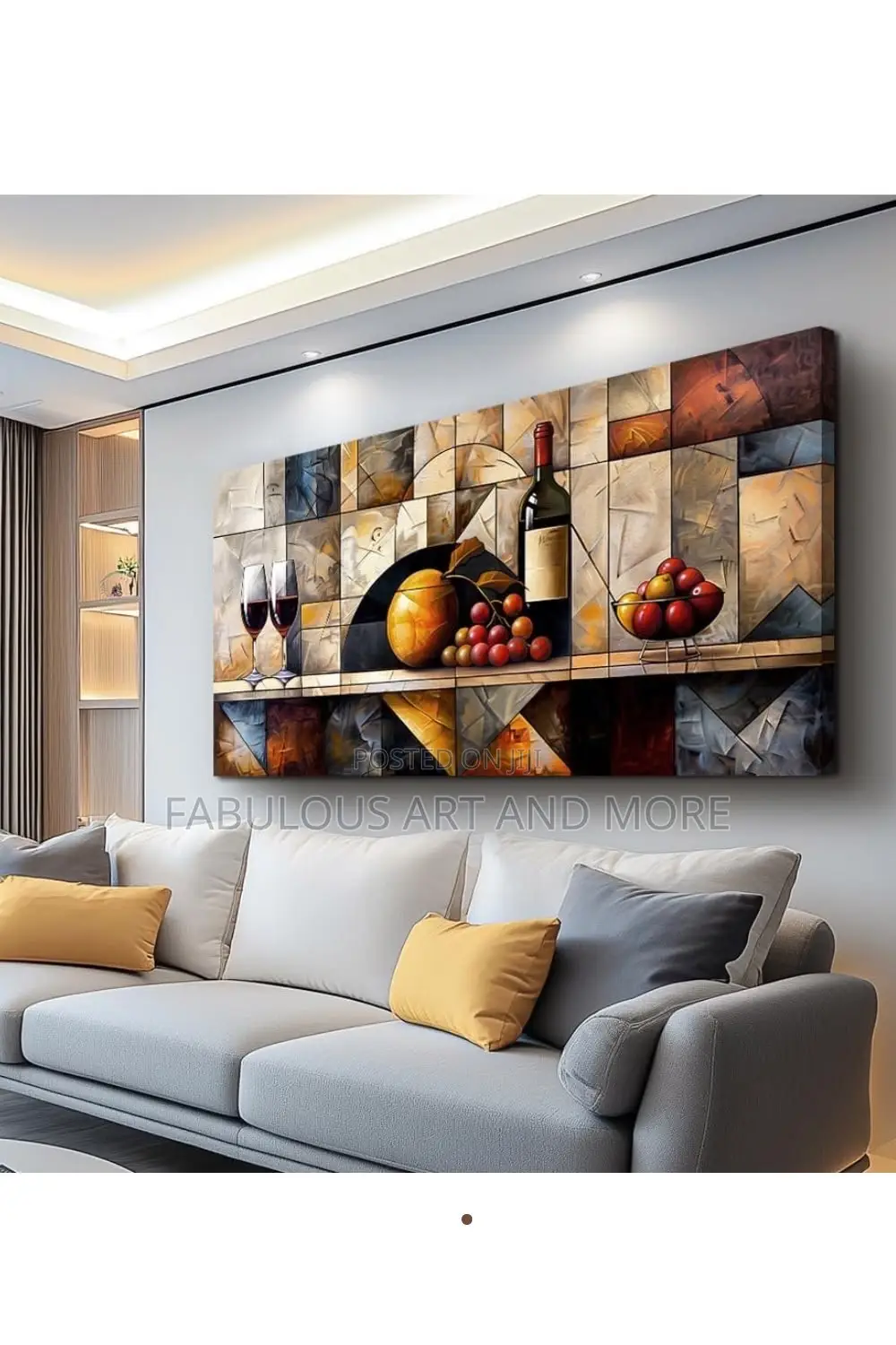 Framed Canvas Wall Artwork – Modern Home Decor
