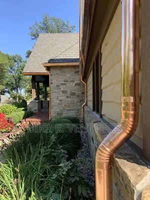 Custom Copper Gutters