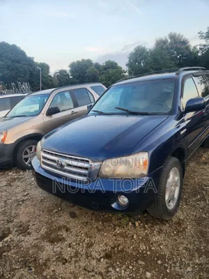 Toyota Highlander V6 2006 Blue