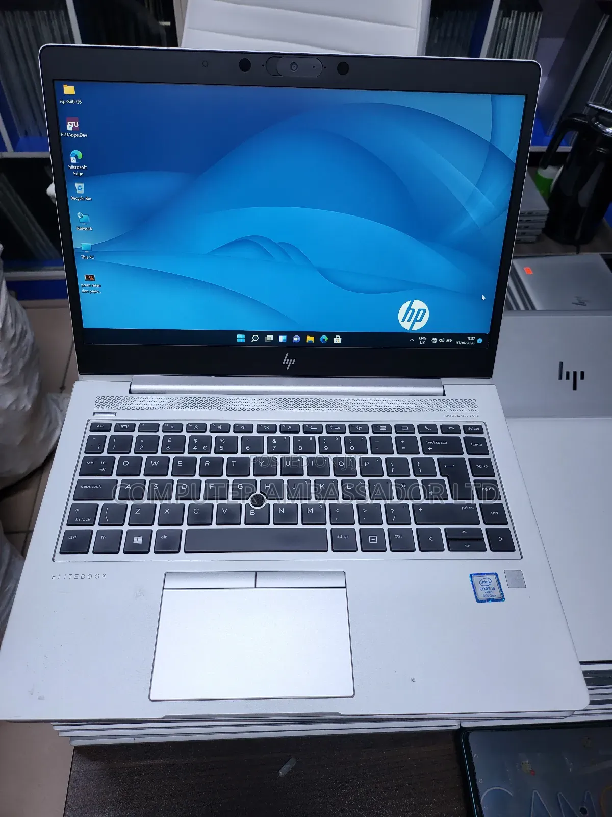 Laptop HP EliteBook 840 G6 8GB Intel Core i5 SSD 256GB