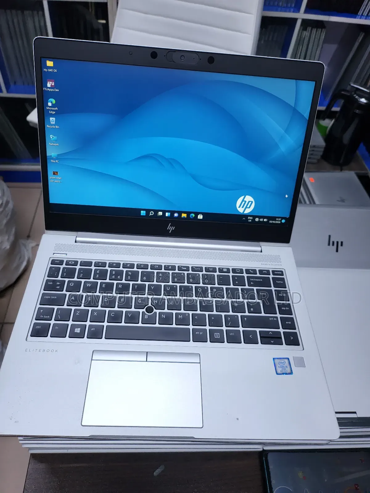 Laptop HP EliteBook 840 G6 8GB Intel Core i5 SSD 256GB