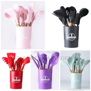 12 Set Silicone Spoon