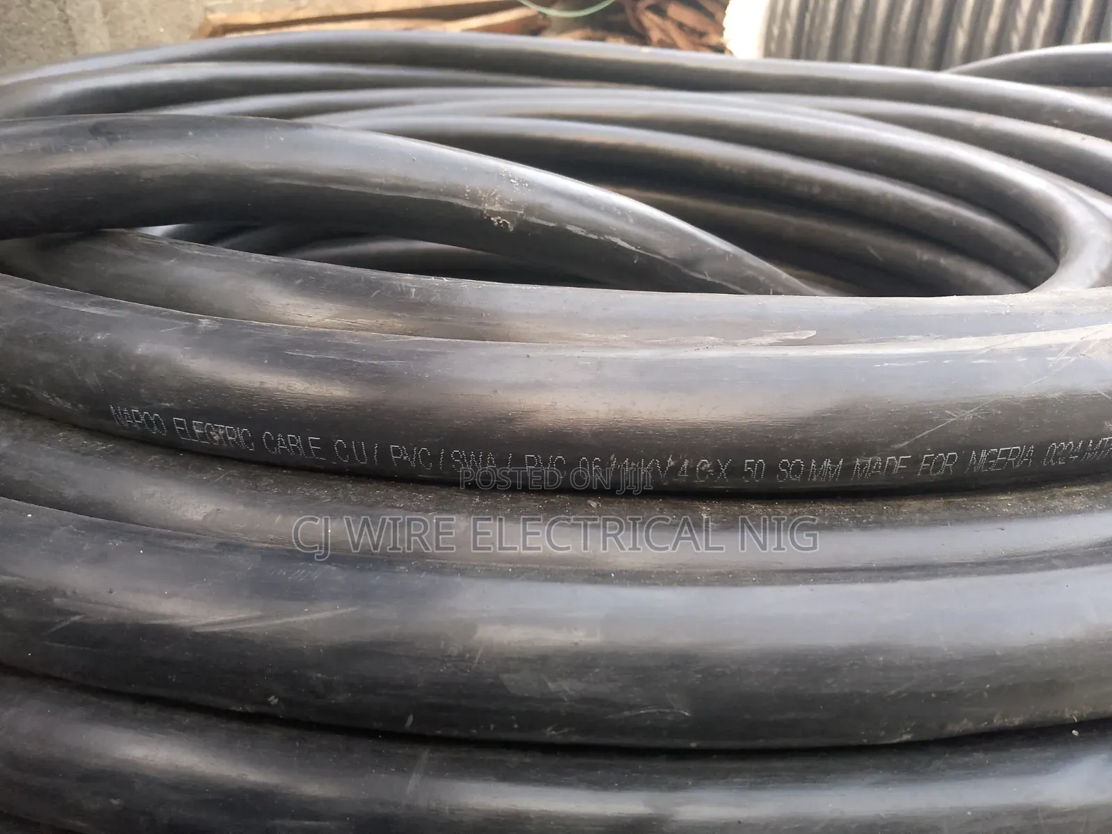 50mm 4core Armoured Cable