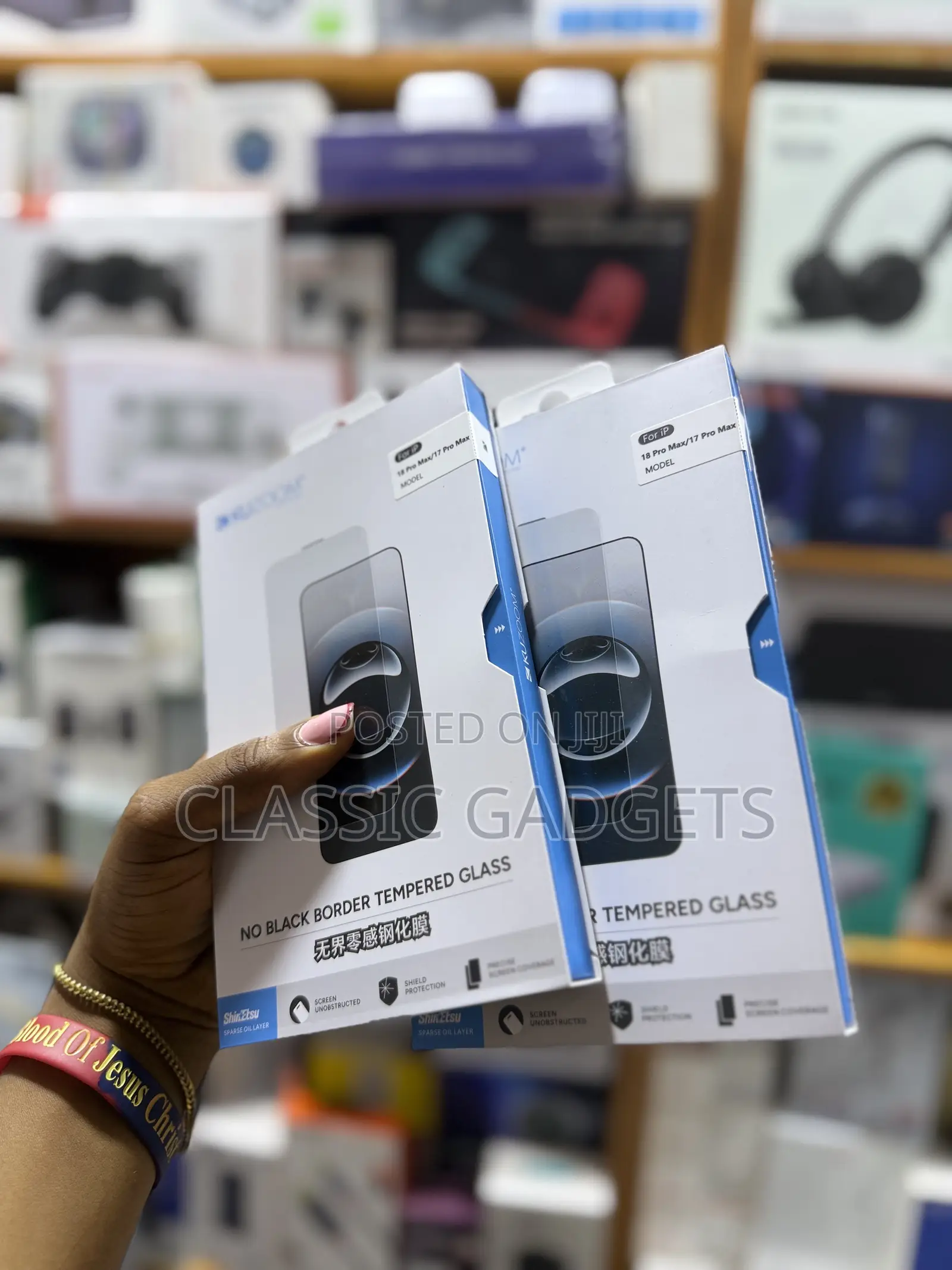 Kuzoom Borderless Clear Screen Protector for iPhone 18 Pro Max /18 Pro
