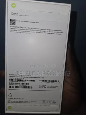 New Apple iPhone 16 128 GB Pink