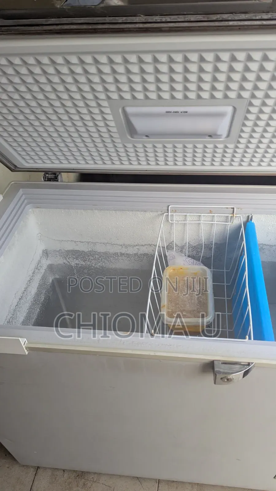 Clean 215L Scanfrost Deep Freezer NEVER REFILLED
