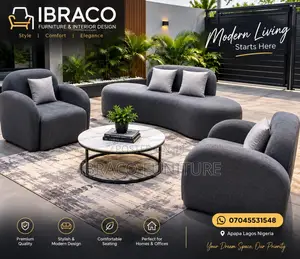 Modern Luxury L-Shaped Sofa Set