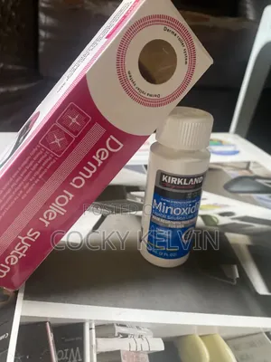Minoxidil 5%& Dermaroller for Hair Growth