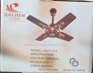Golden Breeze Ceiling Fan, 24 Inches.