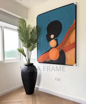 Abstract Wall Decor, Printed on Canvas