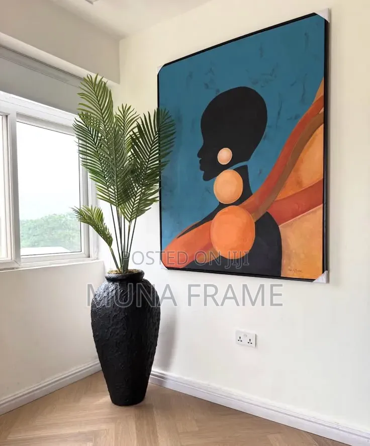 Abstract Wall Decor, Printed on Canvas