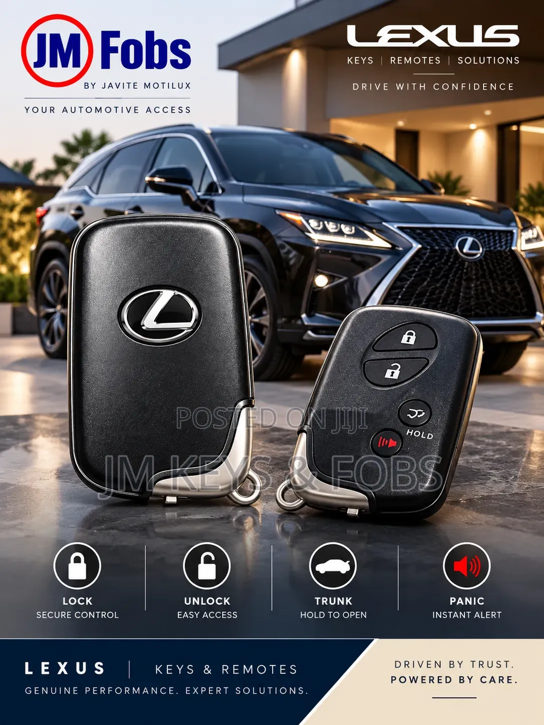 Smart Key Replacement & Programming for Lexus Rx350
