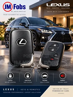 Smart Key Replacement & Programming for Lexus Rx350