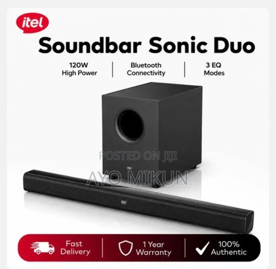 Itel Sonic Duo Sound Bar