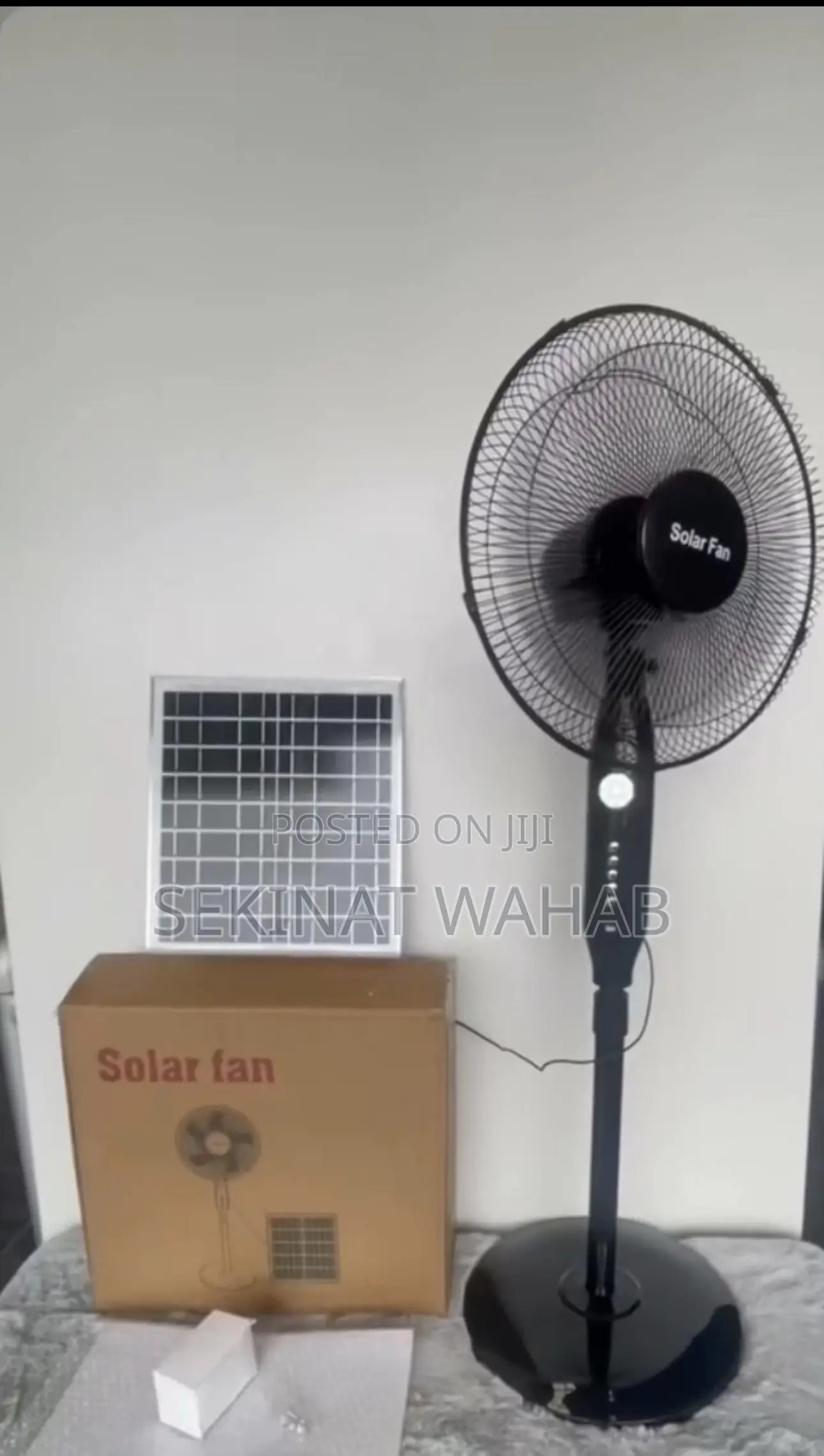 New Solar Fan