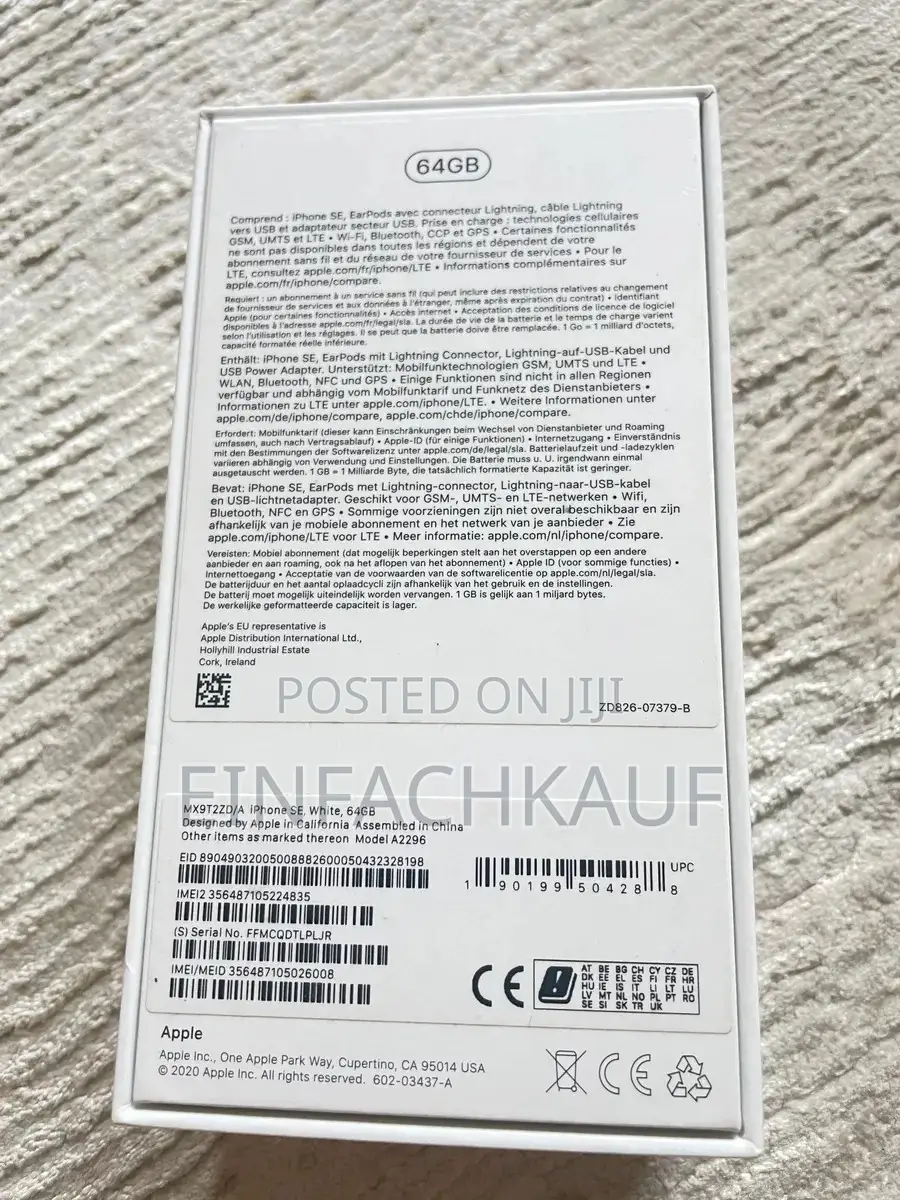 Apple iPhone SE 64 GB White
