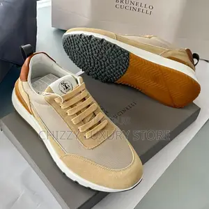 Brunello Cucinelle Quality Luxury Men Sneakers